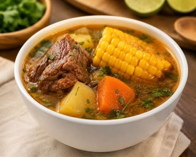 SOPA DE RES (Beef Soup).
