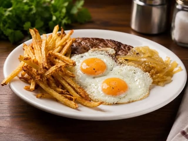 Bistec a Caballo.