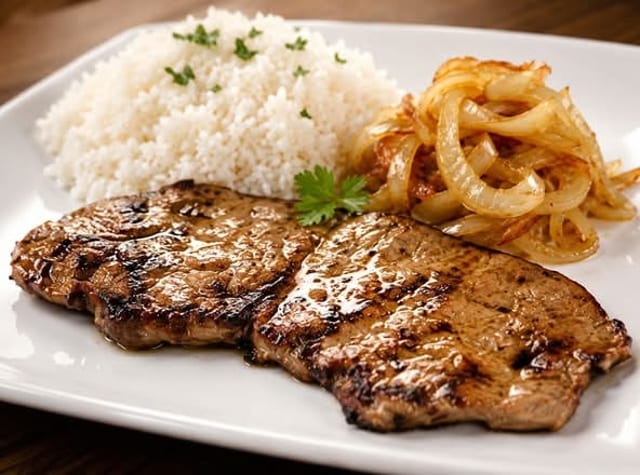 BISTEC DE HIGADO (Liver Steak).