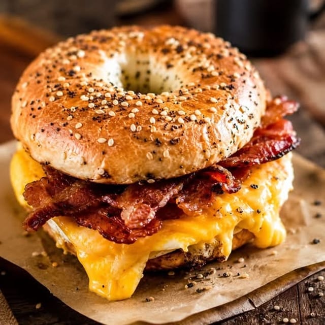 Bagel Sandwich.