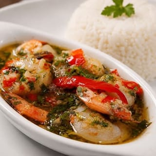 CAMARONES AL AJILLO (Garlic Shrimp)