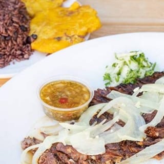 VACA FRITA (Flat Iron Grilled Shredded Beef)