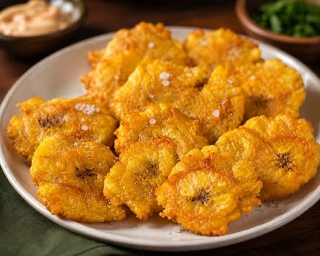 Tostones.