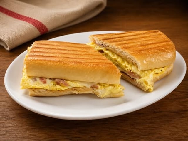 Pan Con Tortilla Con Three Combinaciones.