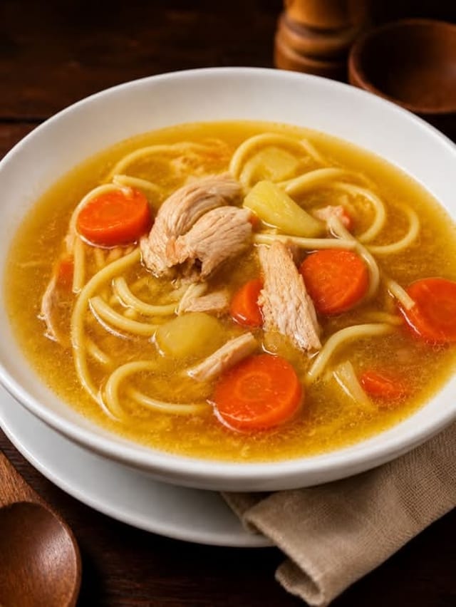 Sopa De Pollo/Chicken Soup.