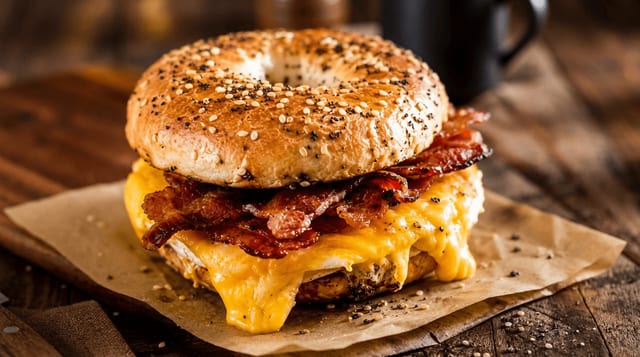 Bagel Sandwich.