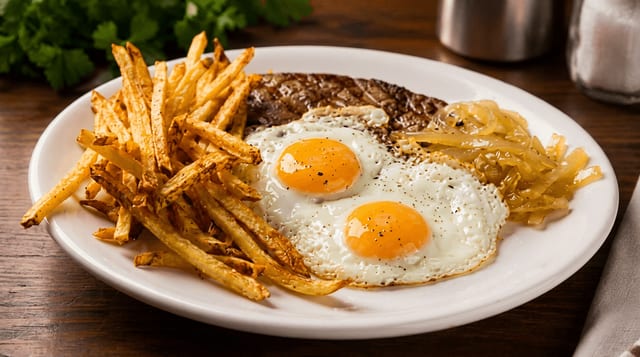 Bistec a Caballo.