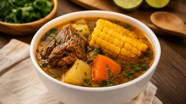 Sopa de Res.