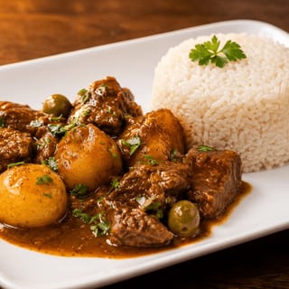 Carne con Papas