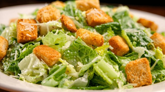 Ensalada César.