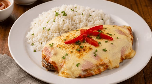 Bistec Empanizado de Res a la Milanesa.