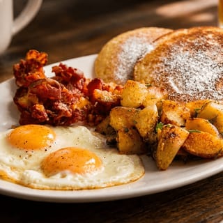 Delicioso con Pancakes