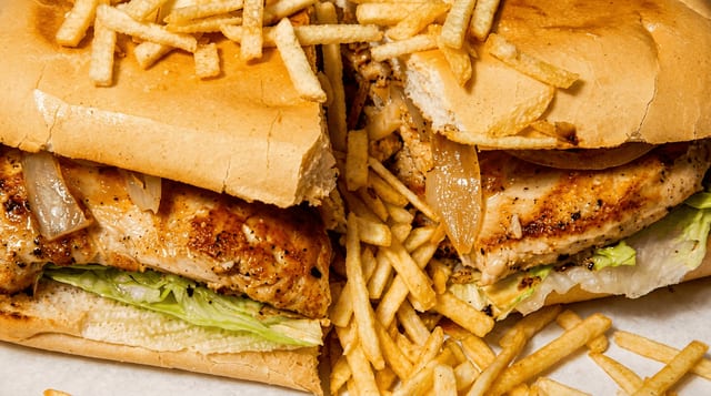 Sandwich de Pollo.