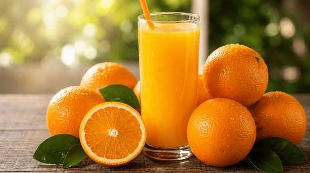 Jugo de Naranja Natural.