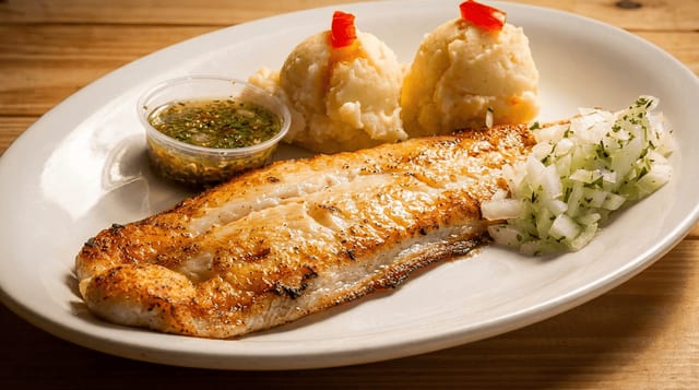 Filete de Pescado a la Plancha.