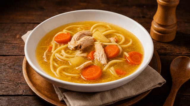 Sopa de Pollo.