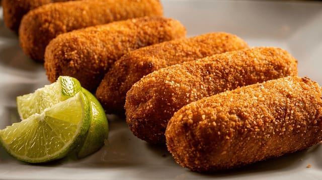 Croqueta de Bacalao.